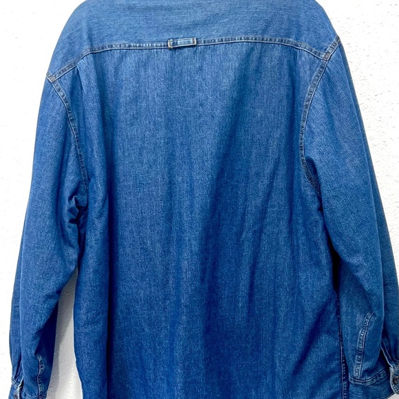 Levi's shacket Blue Sherpa-Lined Jacket XXL - Picture 7 of 7